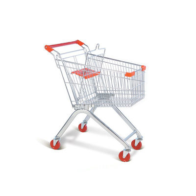 ποιότητας  Cheap Folding European Metal Supermarket Shopping Trolley Grocery Cart For Sale εργοστάσιο