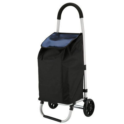ποιότητας  Lightweight Collapsible Folding Shopping Cart Light Weight With Large Loading Capacity Waterproof Trolley Utility Cart With Wheels And Anti Slip Handles εργοστάσιο