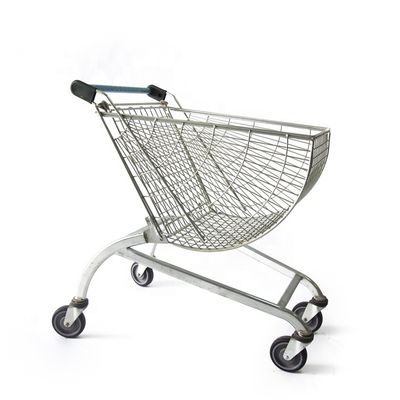 ποιότητας  Custom Korean round fshion style round shopping cart Shunhong shopping cart escalator shopping trolleys for supermarket εργοστάσιο