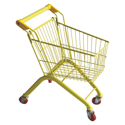 Fashion Toy Mini Supermarket Hand Trolleys / Mini Unveiling Kid's Shopping Trolley Trolley