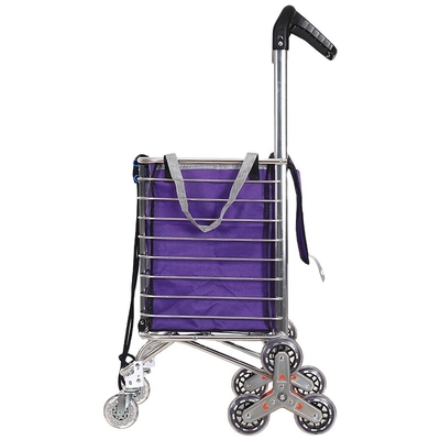 Aluminum Alloy Folding 3 - High Quality High Quality Folding Climbing Wheeled Folding Stair Trolley Cart